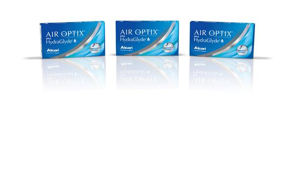 AIR OPTIX® met HydraGlyde®