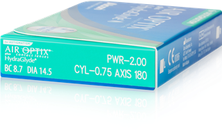 Air Optix Plus Hydraglyde Toric 